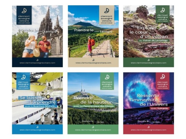 Clermont Auvergne Volcans s&rsquo;affiche dans trois grandes&nbsp;métropoles