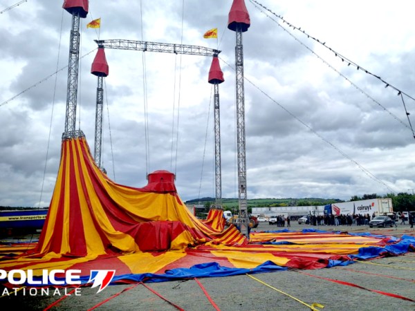 Après un contrôle de police le mettant en cause à Cournon, le cirque Pinder&nbsp;réagit