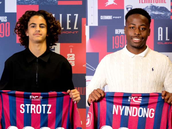 Deux U19 signent leur premier contrat pro avec le Clermont Foot&nbsp;63