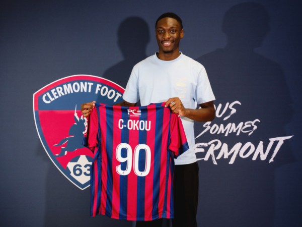 L&rsquo;avant-centre Christ Okou rejoint le Clermont Foot 63 en prêt pour une&nbsp;saison