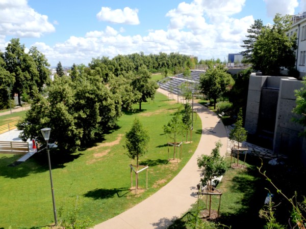 Le parc de la Muraille de Clermont-Ferrand ouvre au public ce samedi 4&nbsp;juillet
