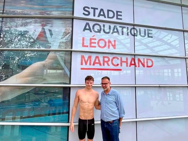Un stade aquatique près de Vichy porte désormais le nom de Léon&nbsp;Marchand