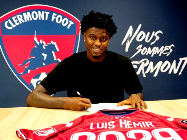 L&rsquo;attaquant Luis Hemir Semedo rejoint le Clermont Foot pour trois&nbsp;saisons