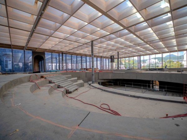 Le chantier de la Bibliothèque de l&rsquo;Hôtel Dieu dans sa dernière ligne&nbsp;droite